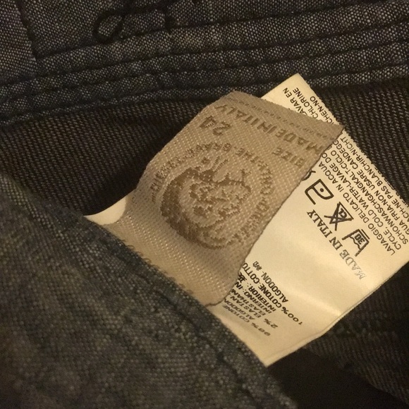 Diesel Skinny Jeans Black Size 24R NEW with Tags - Picture 4 of 6